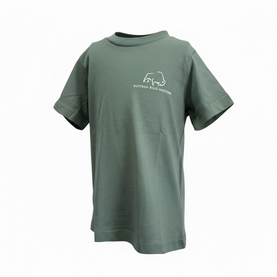 BBWS - Kids NT Logo Sage Tee