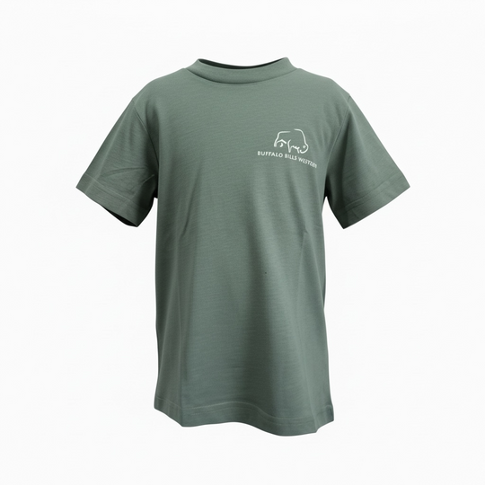 BBWS - Kids QLD Logo Sage Tee