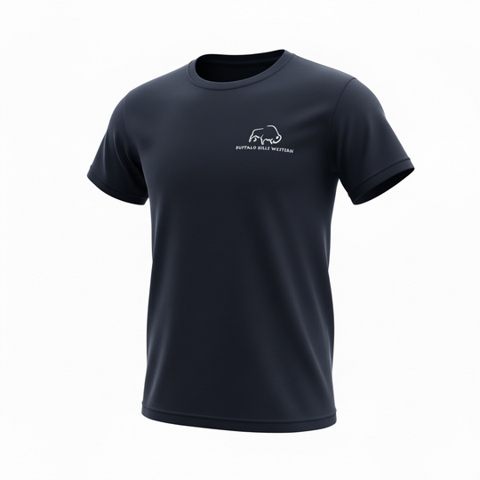 BBWS - Kids QLD Logo Navy Tee