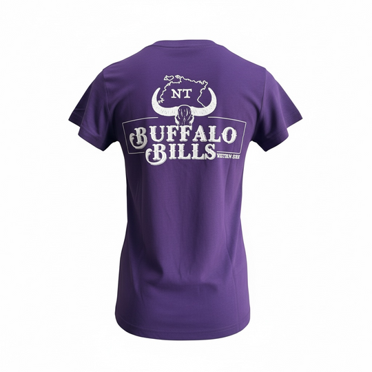 BBWS - Womens NT Logo Purple Tee