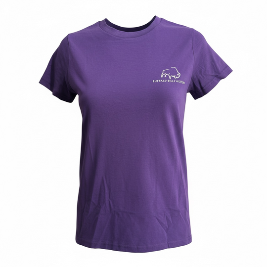 BBWS - Womens NT Logo Purple Tee