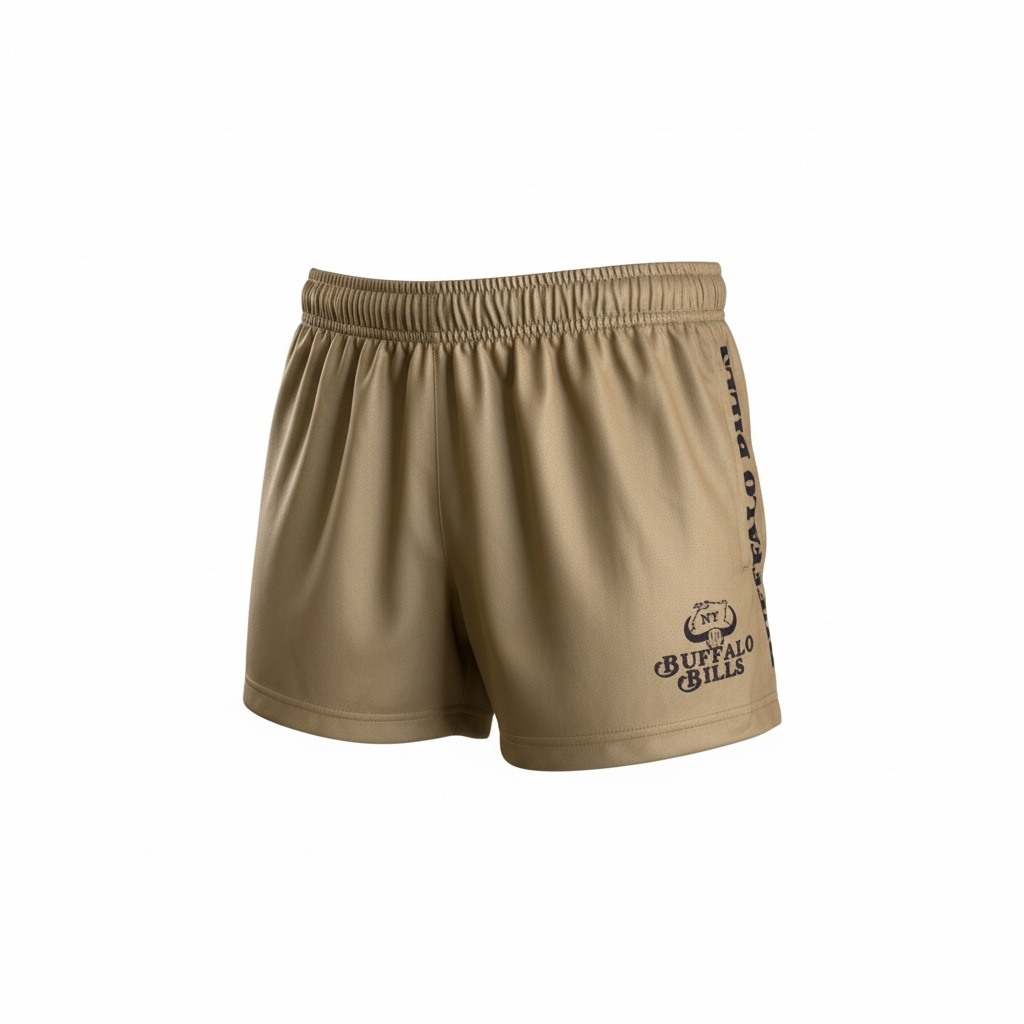 BBWS - Mens Buckskin Footy Shorts