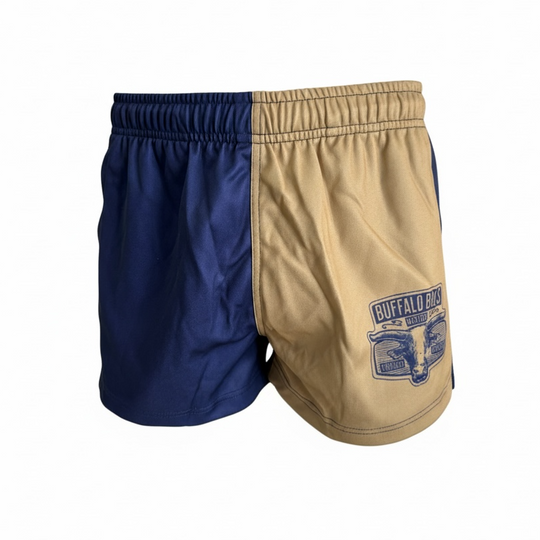 BBWS - Mens Navy Scrub Bull Footy Shorts