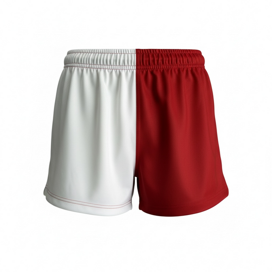 BBWS - Womens Rust Wallowing Buff Footy Shorts