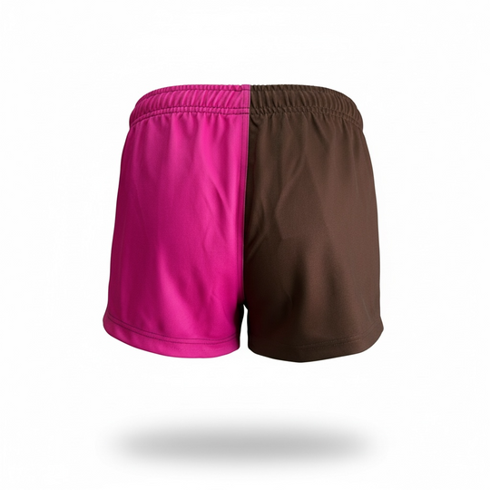 BBWS - Womens Dusty Pink Scrub Bull Footy Shorts