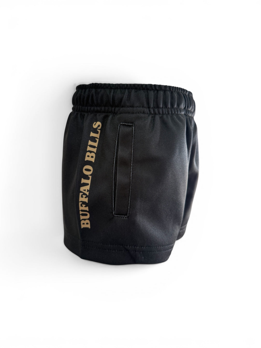 BBWS - Kids Black Scrub Bull Footy Shorts