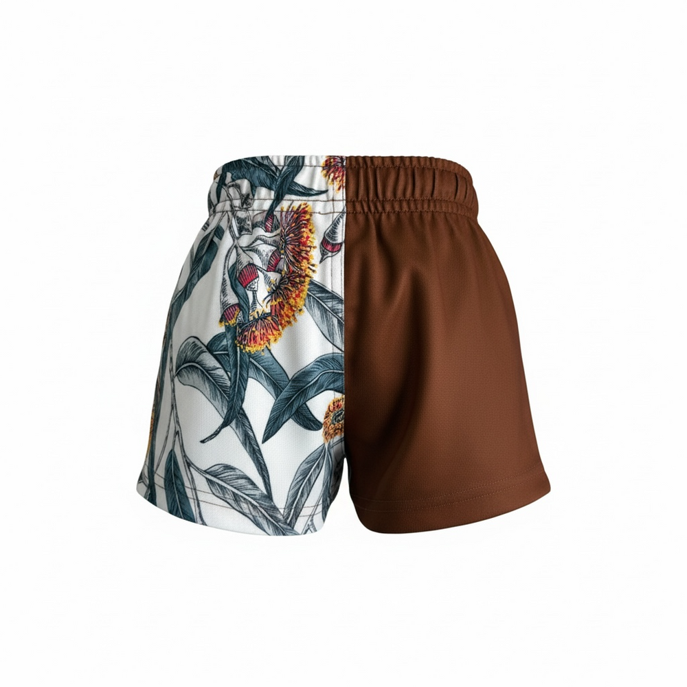 BBWS - Kids Gumnut Footy Shorts
