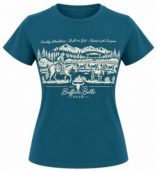 Buffalo Belle - Womens Atlantic Stud Tee