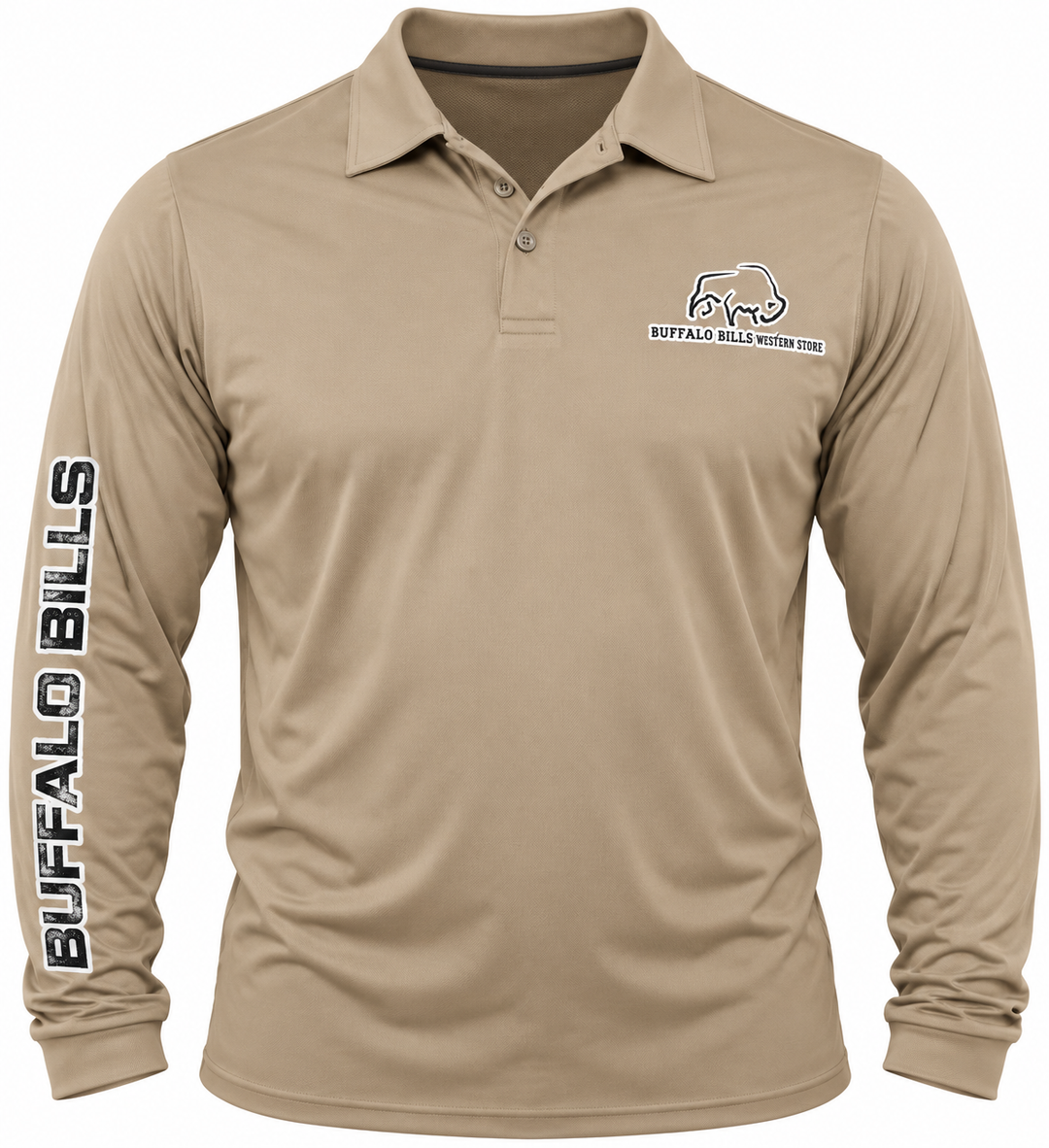 BBWS - Mens Sand Taupe NT Fishing Shirt