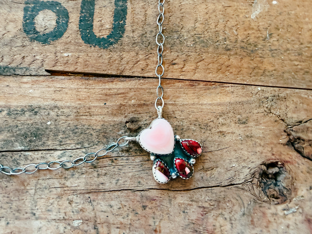 Buffalo Belle - Palomae Pink Conch Necklace