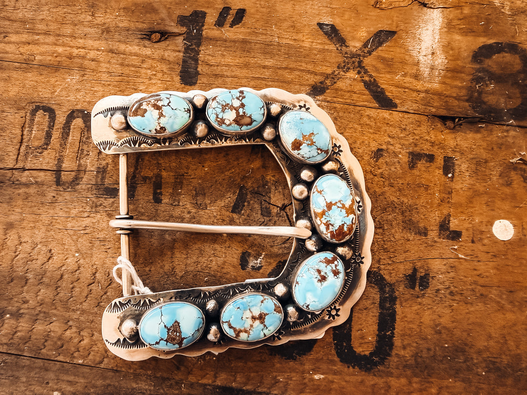Buffalo Belle - Lisso Turquoise Belt Buckle