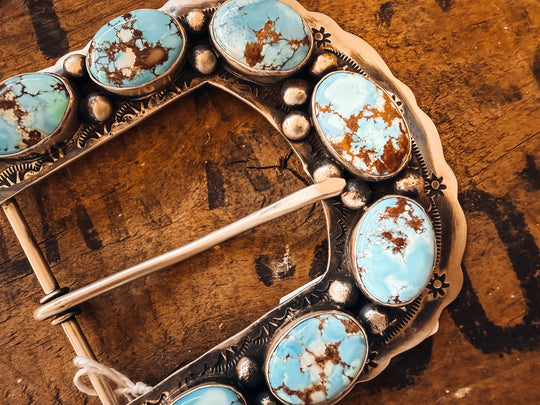 Buffalo Belle - Lisso Turquoise Belt Buckle