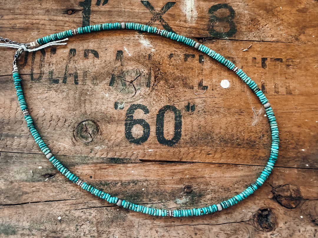 Buffalo Belle - Mahi Turquoise Bead Necklace