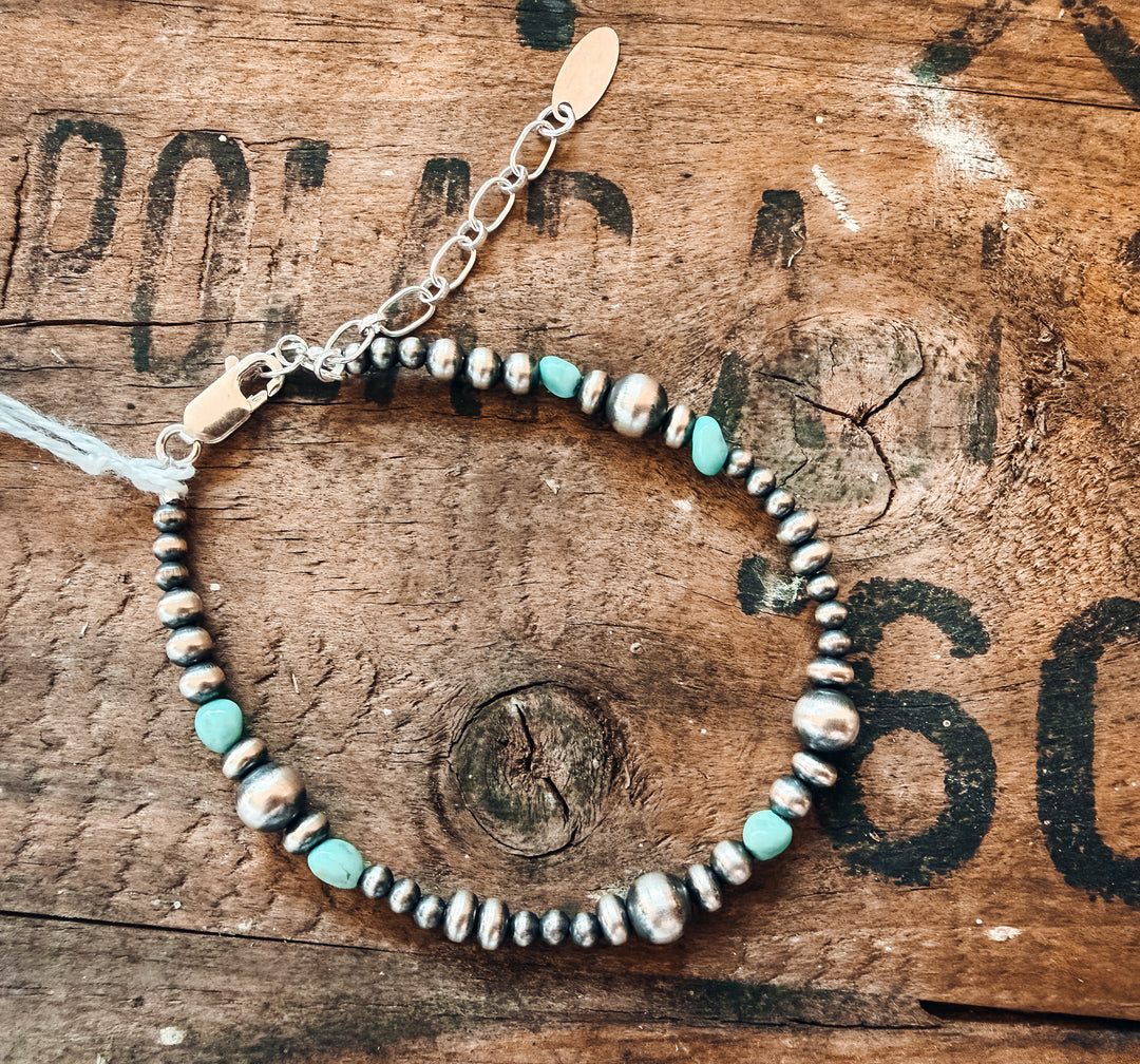 Buffalo Belle - Yellowknife Turquoise Bracelet