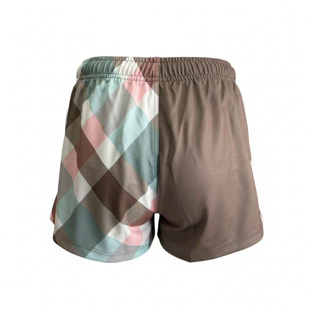 BBWS - Womens Reba Gingham Footy Shorts