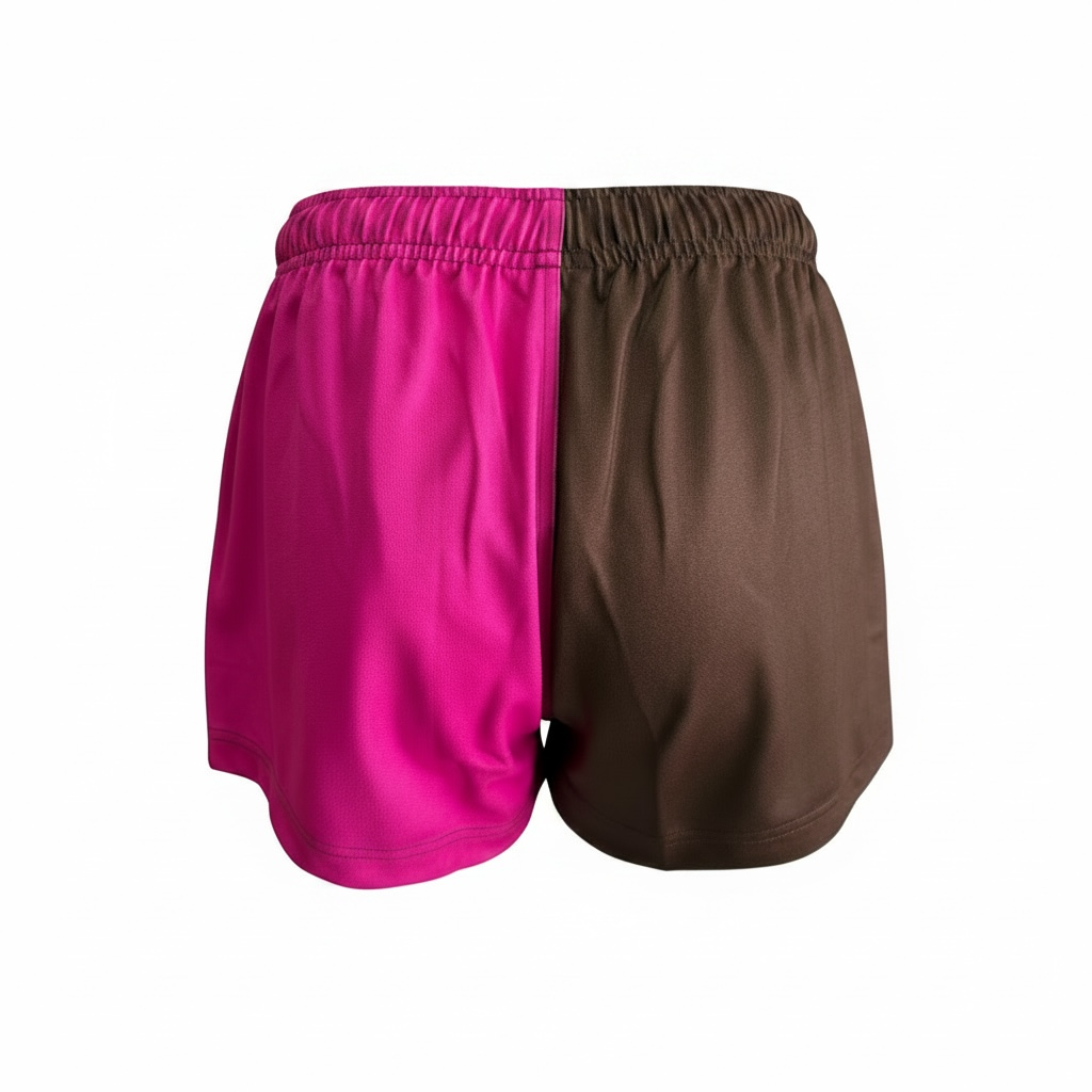 BBWS - Womens Dusty Pink NT Logo Footy Shorts