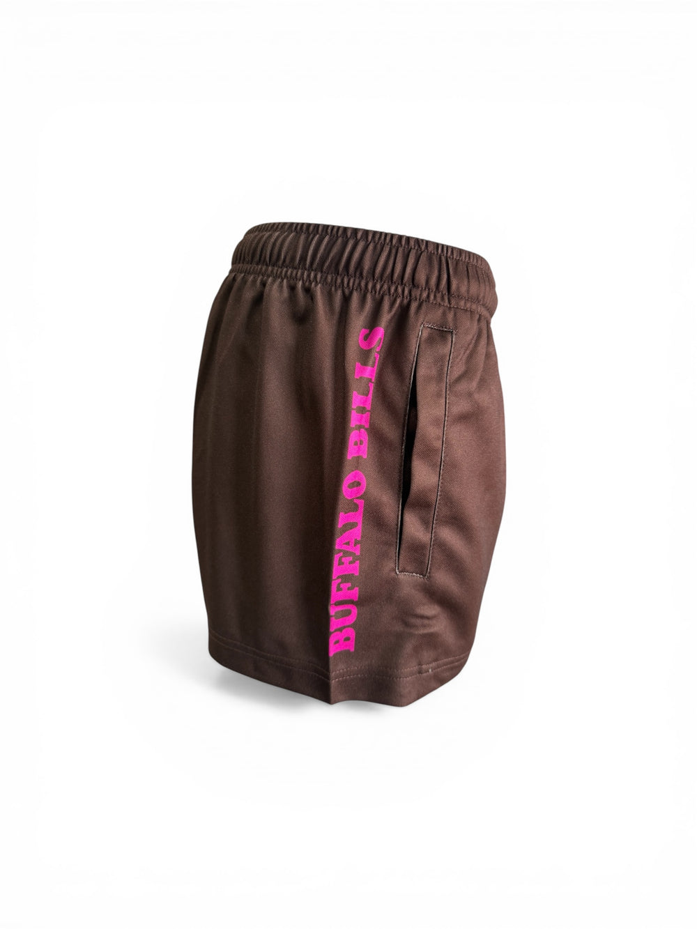 BBWS - Womens Dusty Pink NT Logo Footy Shorts