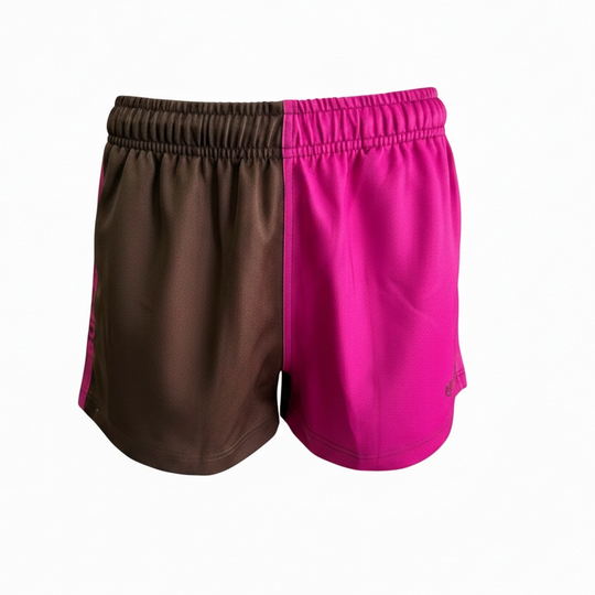 BBWS - Womens Dusty Pink NT Logo Footy Shorts