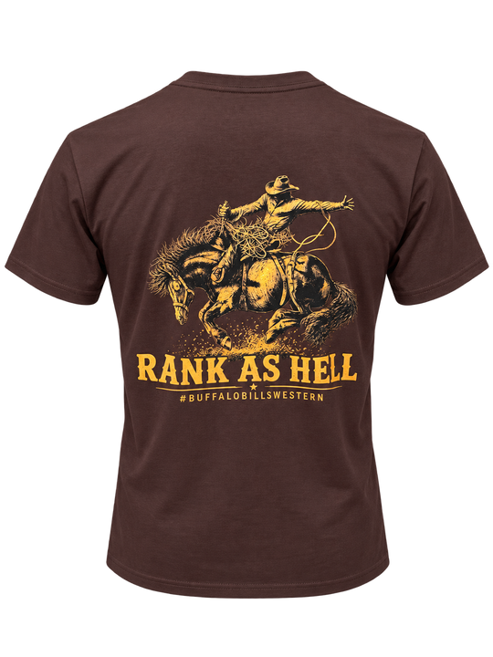BBWS - Mens Brown Rank As Hell Tee