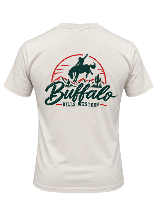 BBWS - Mens Bone Olive Bucker Tee