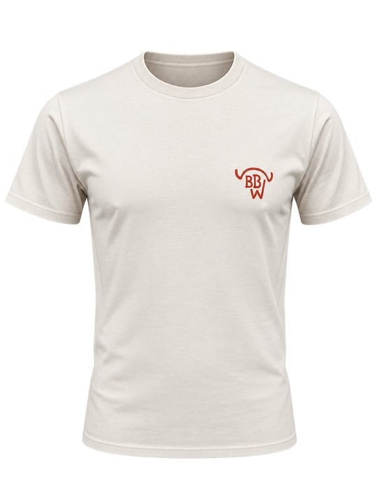 BBWS - Mens Bone Olive Bucker Tee