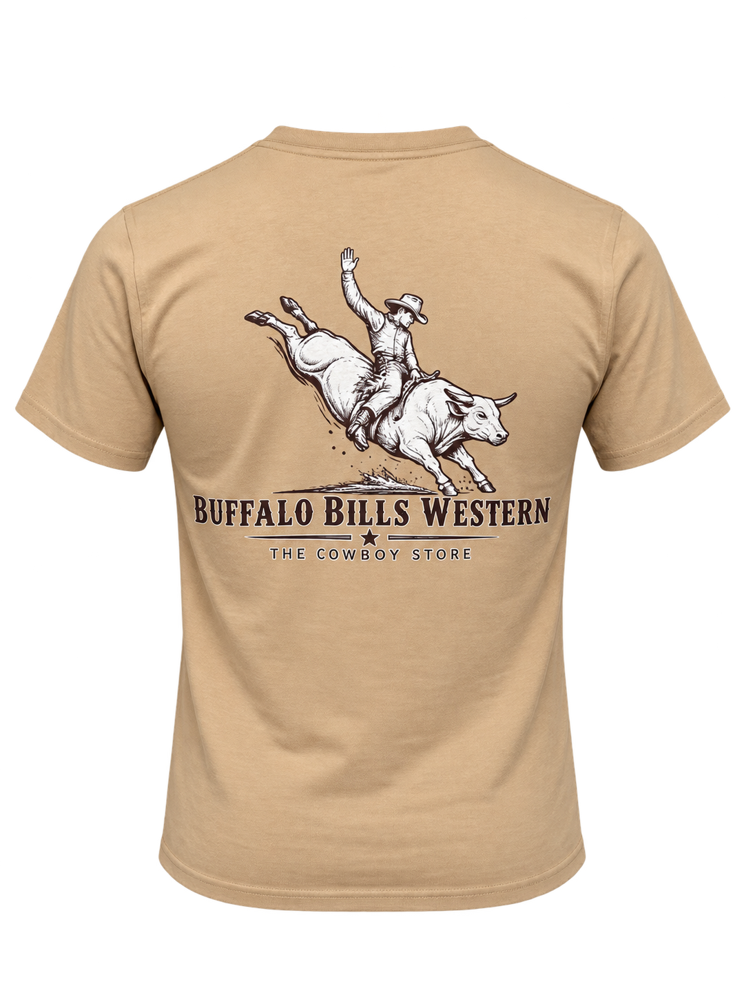 BBWS - Mens Khaki Hellbound Tee