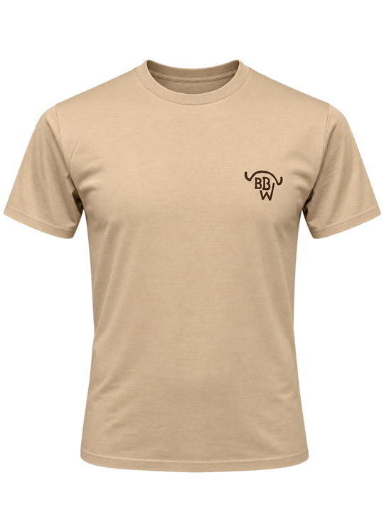 BBWS - Mens Khaki Hellbound Tee