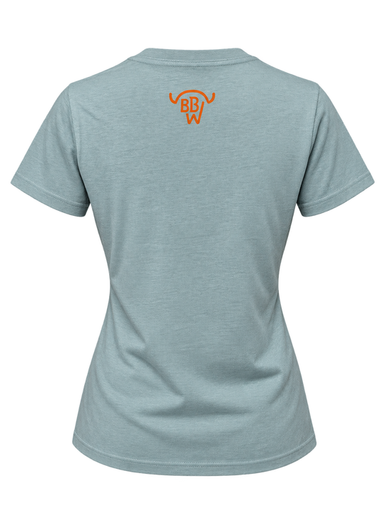 BBWS - Womens Teal Brahman Gal Tee