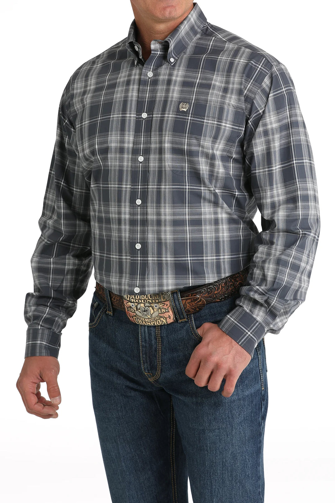 Cinch - Mens Pauly Plaid Arena Shirt