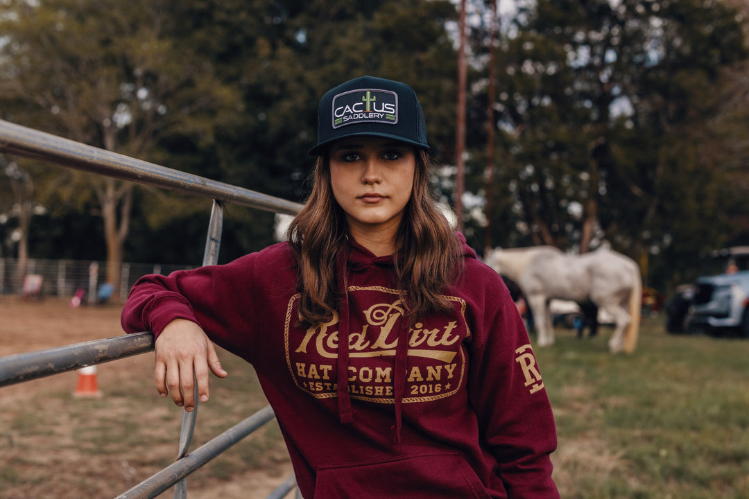 Red Dirt - Cactus Saddlery Black Cap