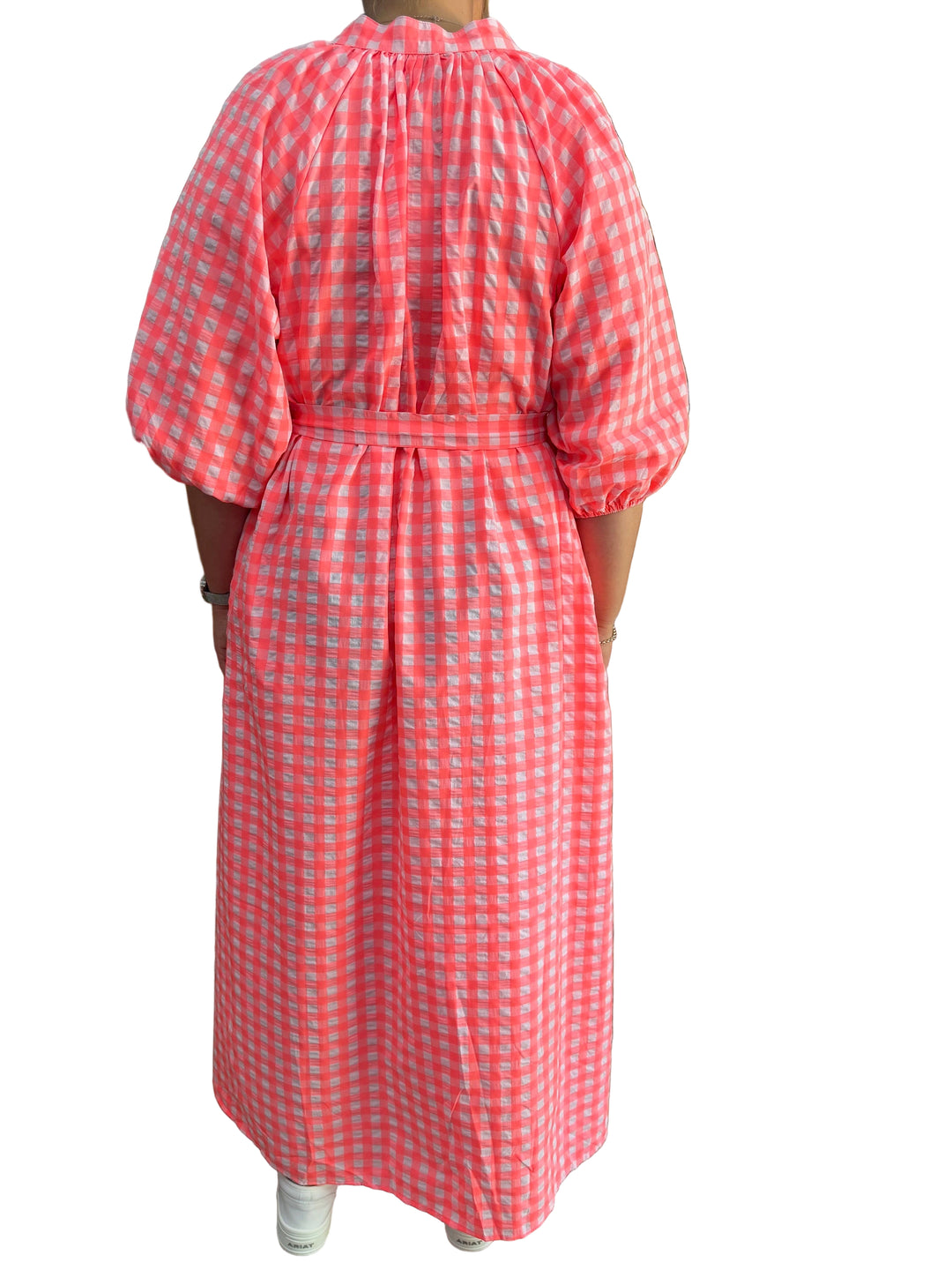 Buffalo Belle - Hot Pink Gingham Dress