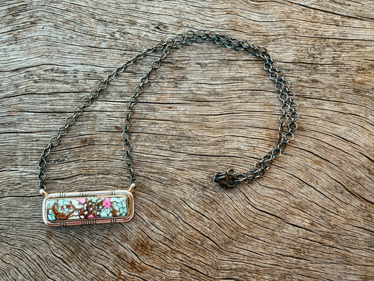 Buffalo Belle - Tatum Cotton Candy Bar Necklace