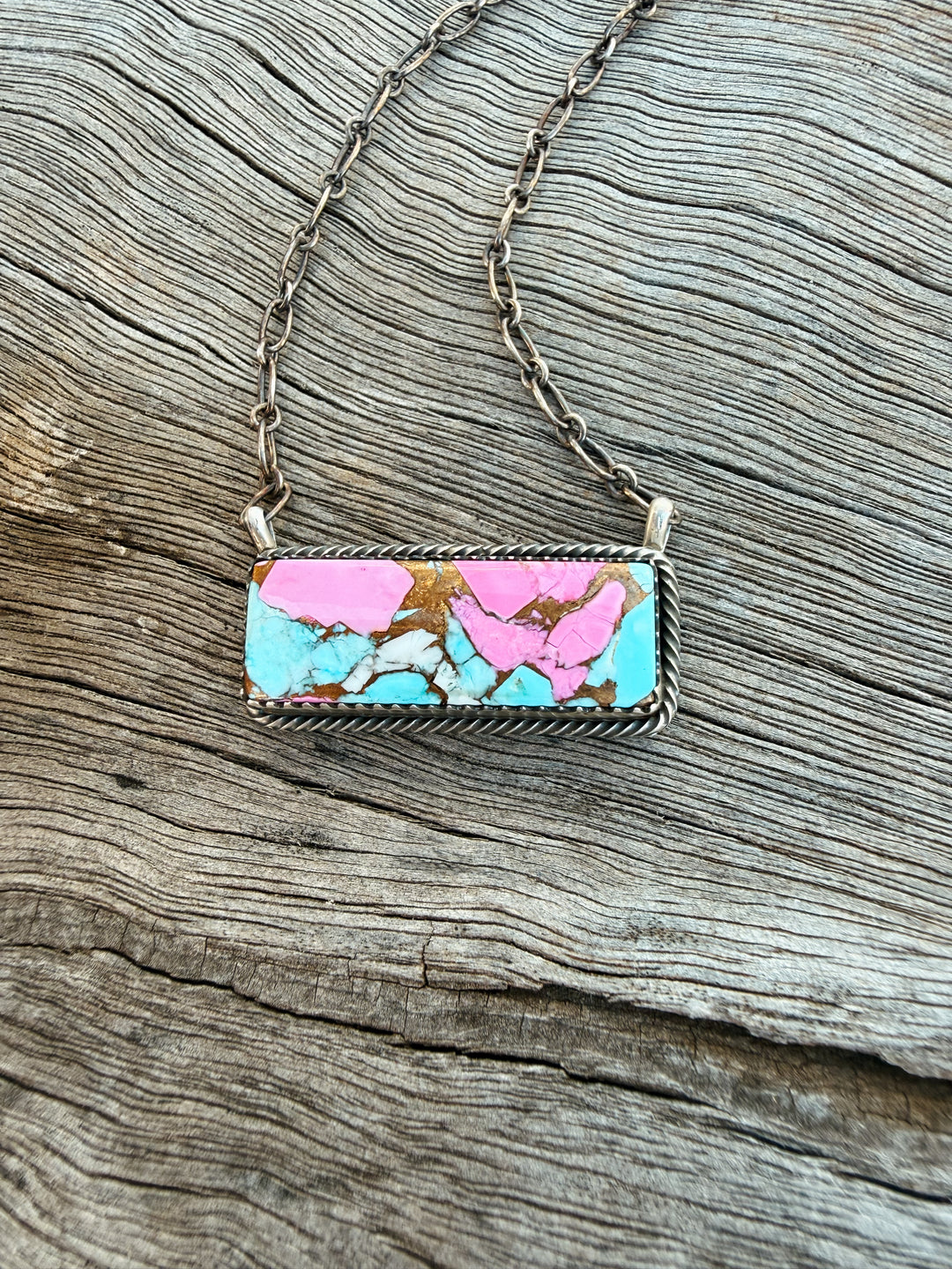 Buffalo Belle - Blakely Cotton Candy Bar Necklace