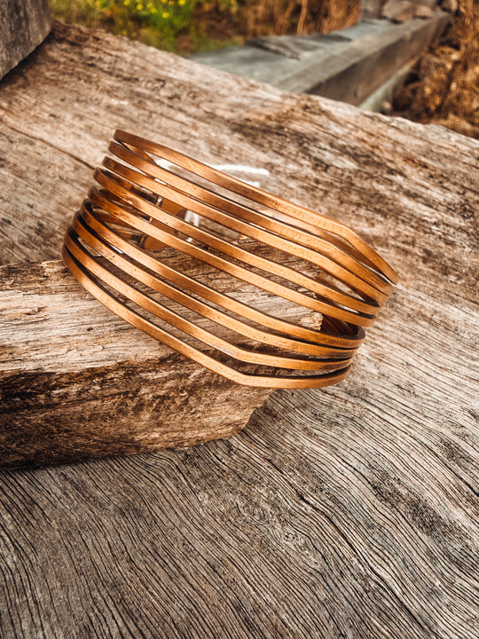 Buffalo Belle - Largo Navajo Copper Cuff 41