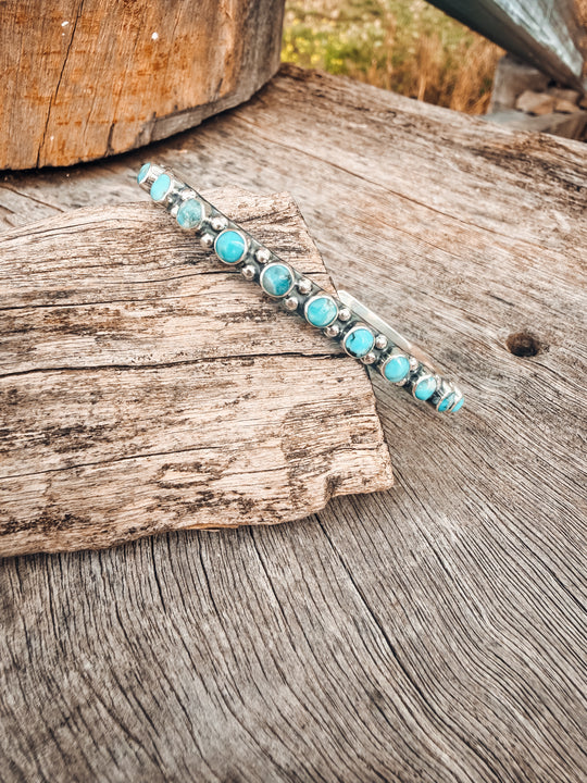 Buffalo Belle - Sieanna Turquoise Sterling Silver Cuff