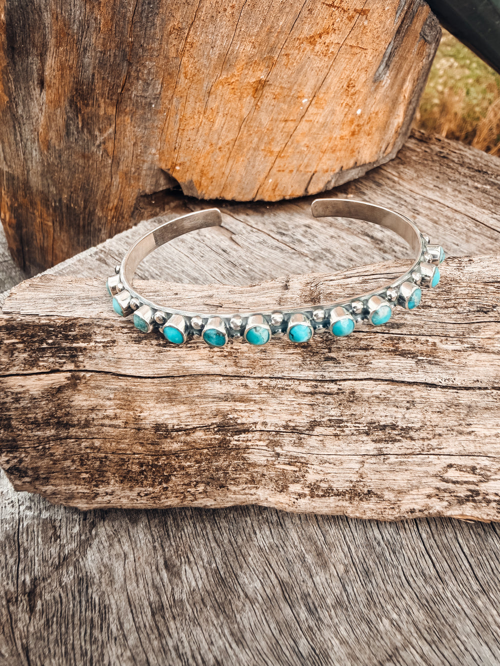 Buffalo Belle - Sieanna Turquoise Sterling Silver Cuff