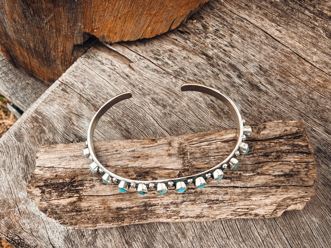 Buffalo Belle - Sieanna Turquoise Sterling Silver Cuff