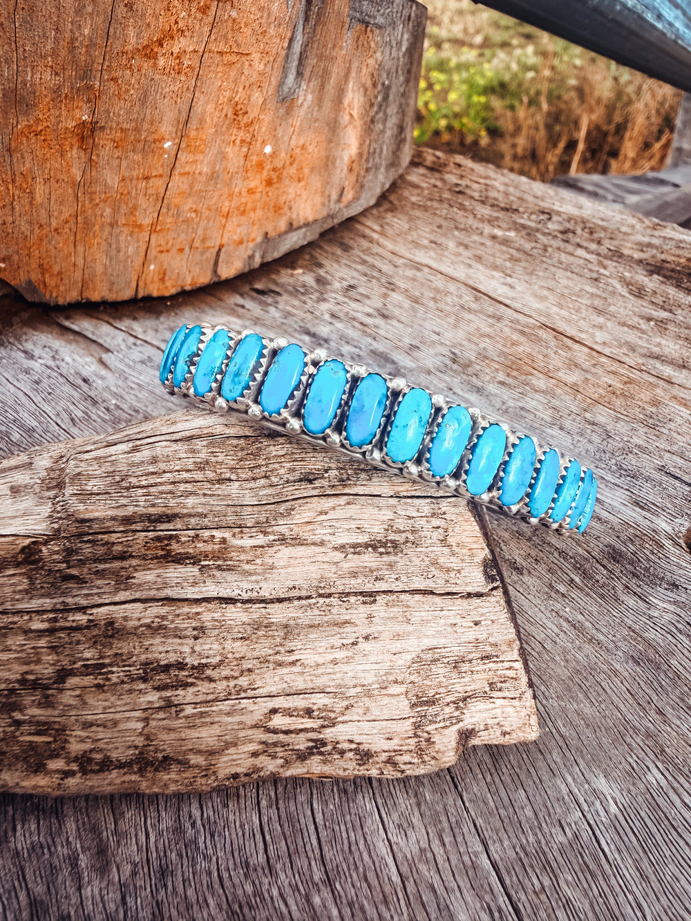 Buffalo Belle - Justina Turquoise Sterling Silver Cuff