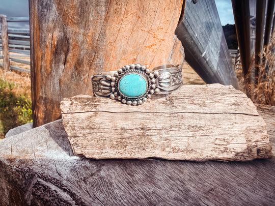 Buffalo Belle - Tilly Turquoise Sterling Silver Cuff