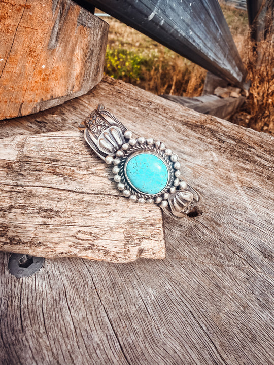 Buffalo Belle - Tilly Turquoise Sterling Silver Cuff