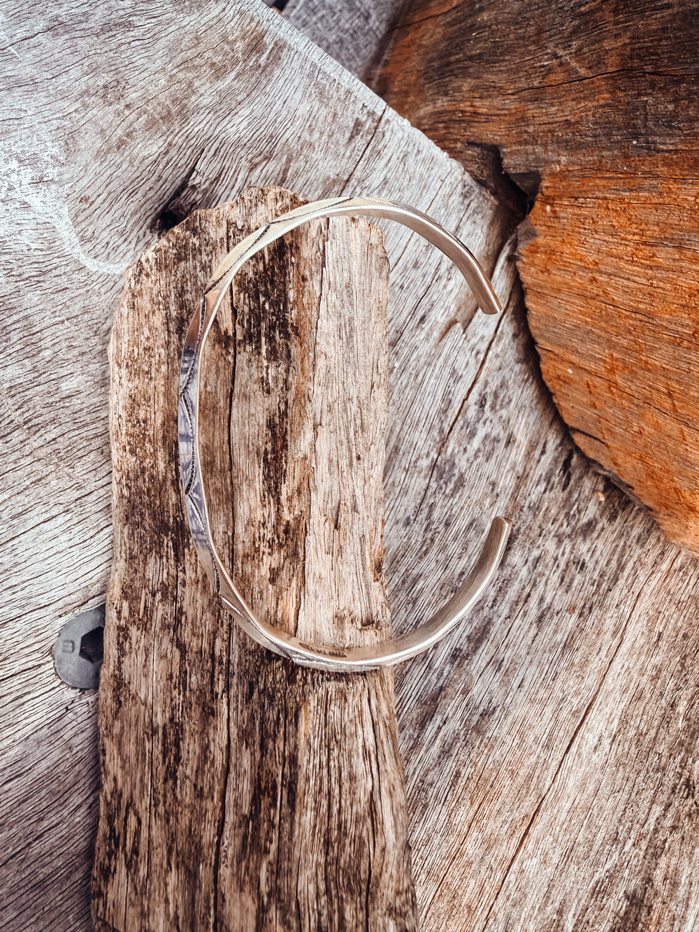 Buffalo Belle - Elaine Sterling Silver Cuff