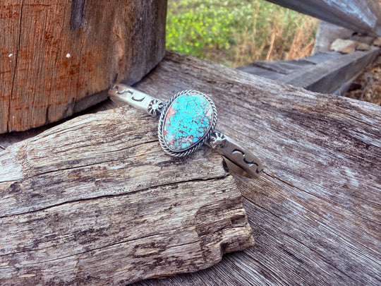Buffalo Belle - Sam Turquoise Sterling Silver Cuff