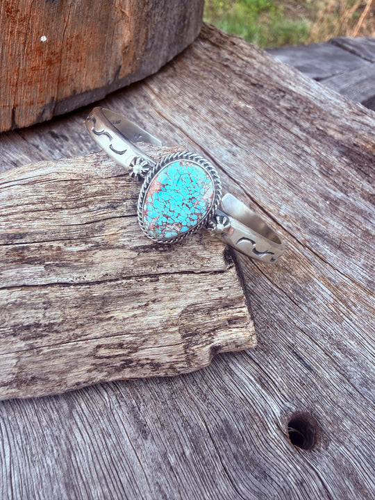 Buffalo Belle - Sam Turquoise Sterling Silver Cuff