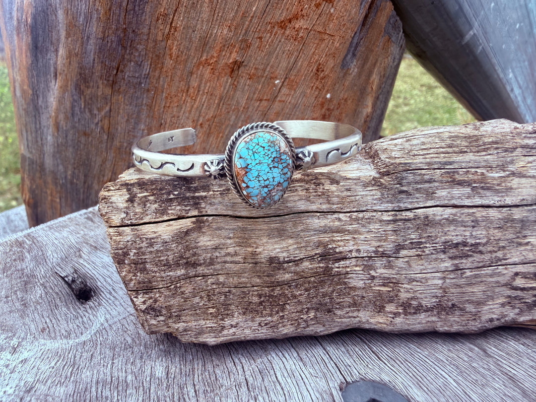 Buffalo Belle - Sam Turquoise Sterling Silver Cuff