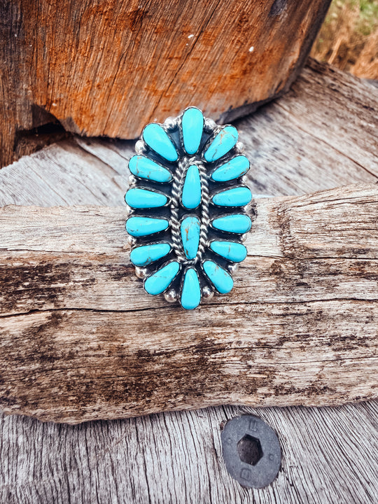 Buffalo Belle - Kittie Turquoise Ring