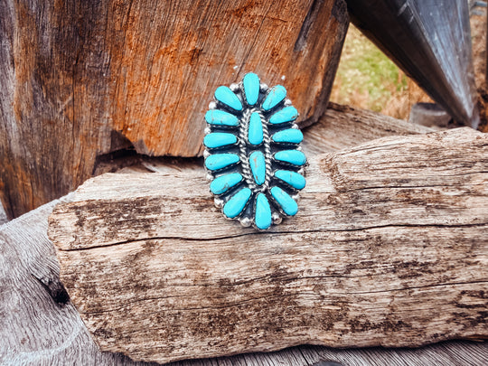 Buffalo Belle - Kittie Turquoise Ring