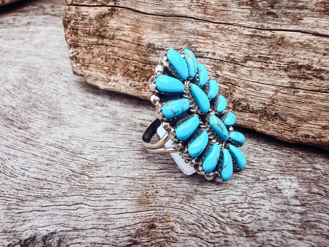 Buffalo Belle - Kittie Turquoise Ring