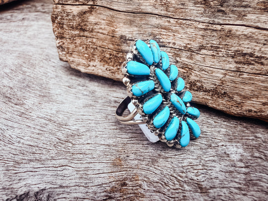 Buffalo Belle - Kittie Turquoise Ring