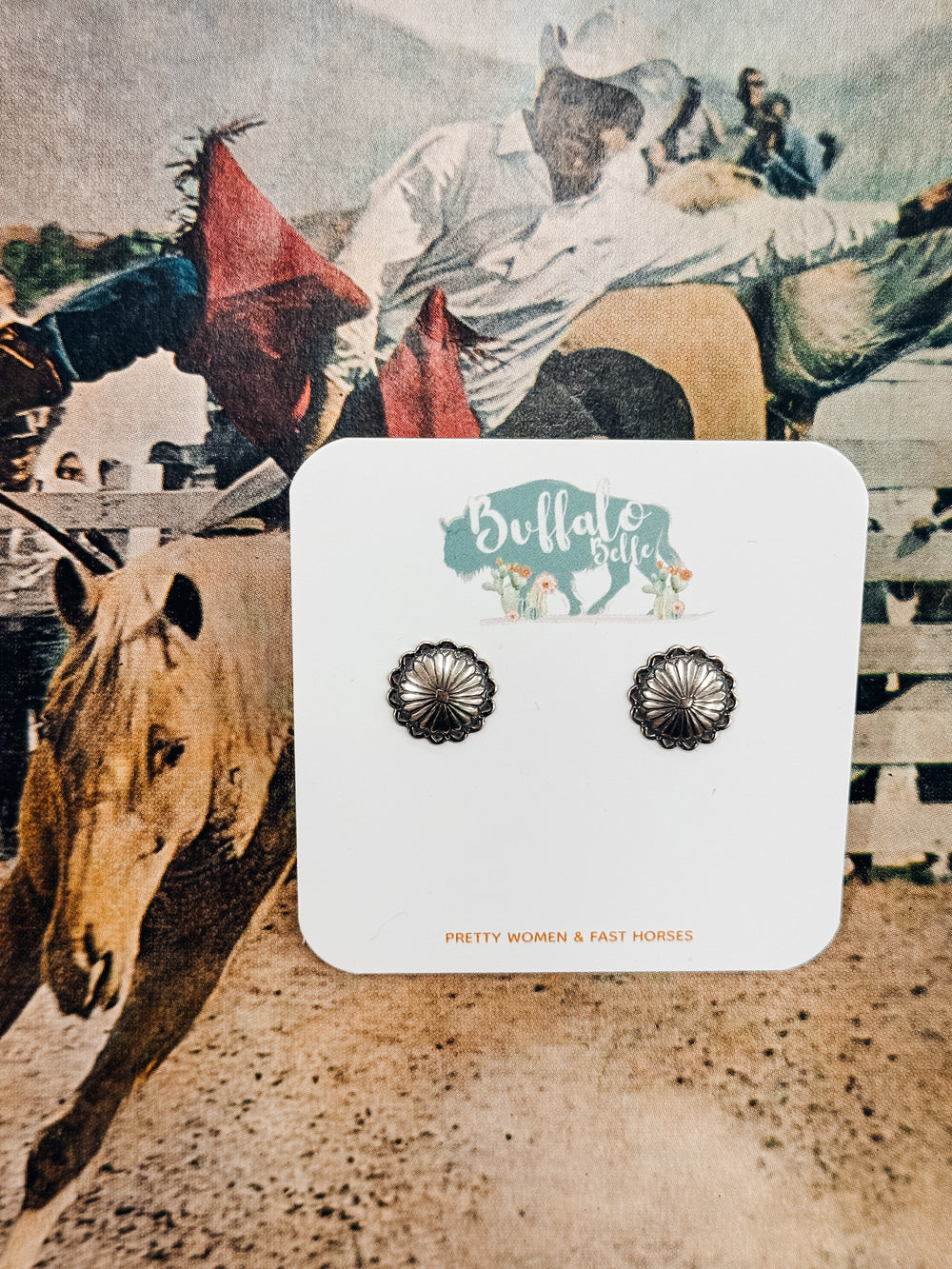 Buffalo Belle - Jerome Concho Studs
