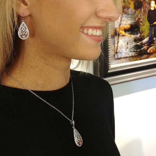 Montana Silversmith - Gates Of The Mountains Wildflower